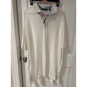 Polo‎ Golf Ralph Lauren XXL White Short Sleeve Polo Shirt